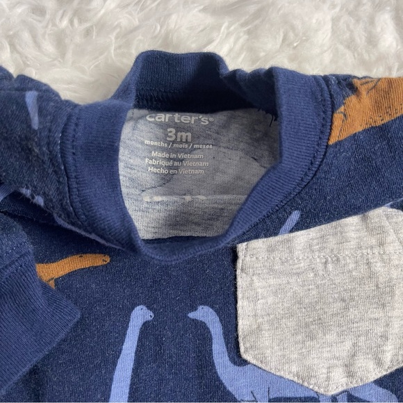 Carter’s baby boy set | 3M onesie, shirt 0-9 M beanie - Picture 7 of 7